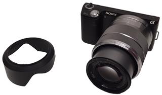 SONY NEX-5N 16.1MP DIGITAL CAMERA W/ 18-55MM F/3.5-5.6 OSS LENS CHARGER 2 BATTER